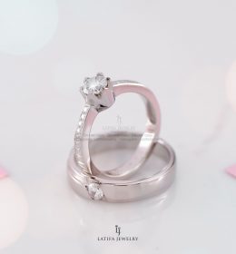 Cincin nikah tunangan kawin couple custom bekasi bahan emas perak palladium platinum bekasi 28