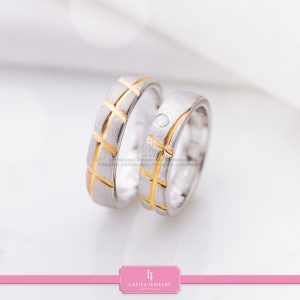 Cincin nikah tunangan kawin couple custom bekasi bahan emas perak palladium platinum bekasi 39