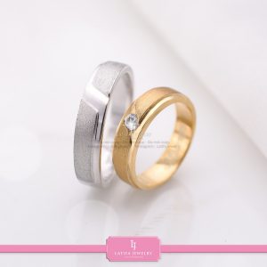 Cincin nikah tunangan kawin couple custom bekasi bahan emas perak palladium platinum bekasi 51