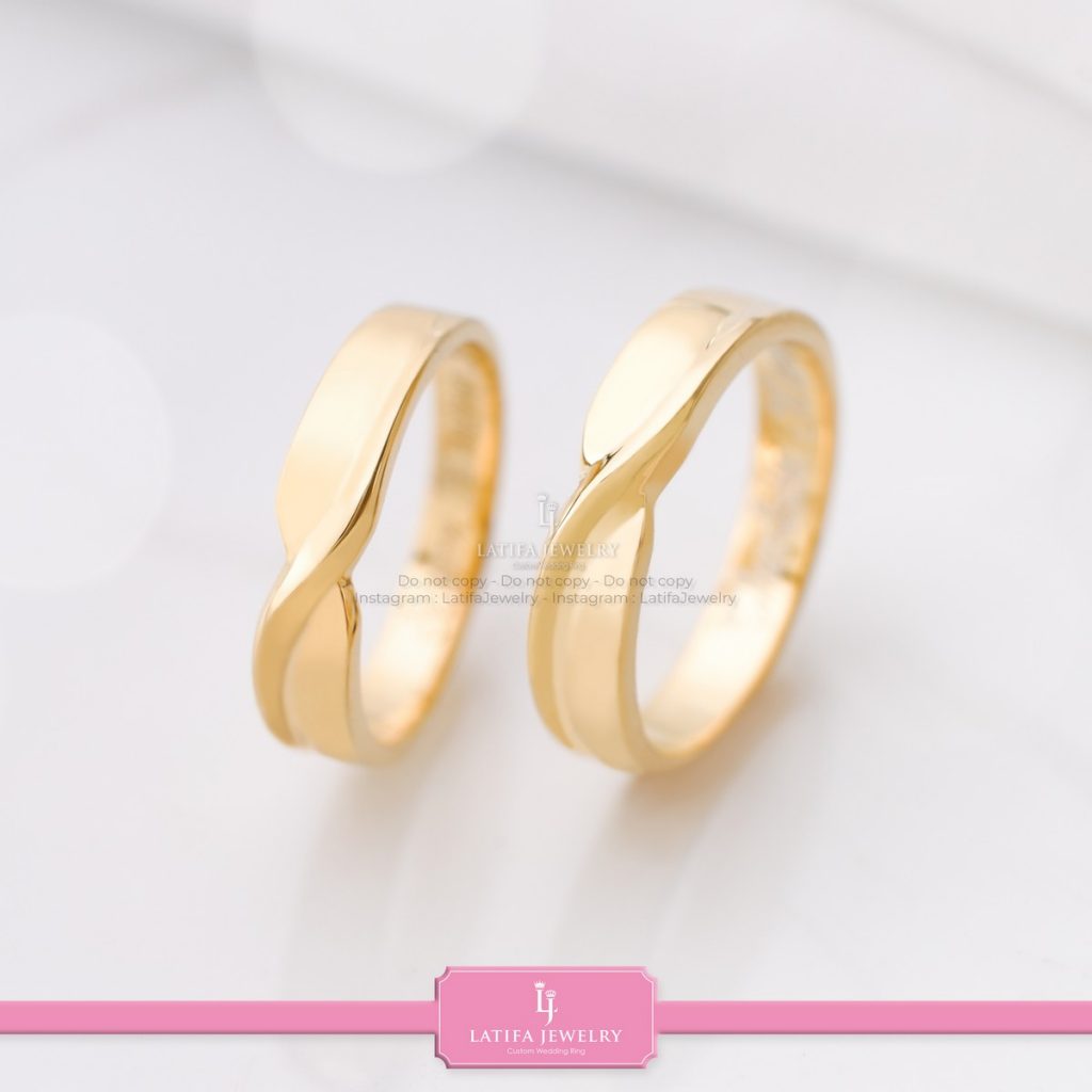 Cincin nikah tunangan kawin couple custom bekasi bahan emas perak palladium platinum bekasi 70